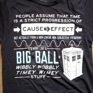 SM Ripple Junction Doctor Who Graphic Tee Shirt
